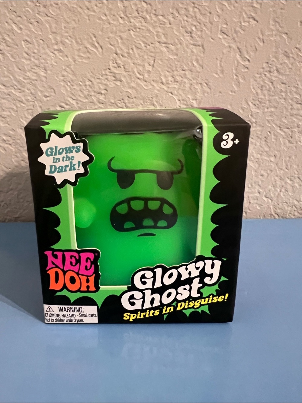 Authentic Rare NEEDOH Glowy Ghost — Green 👻💚👻💚👻